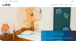 Desktop Screenshot of hostelluna.pl